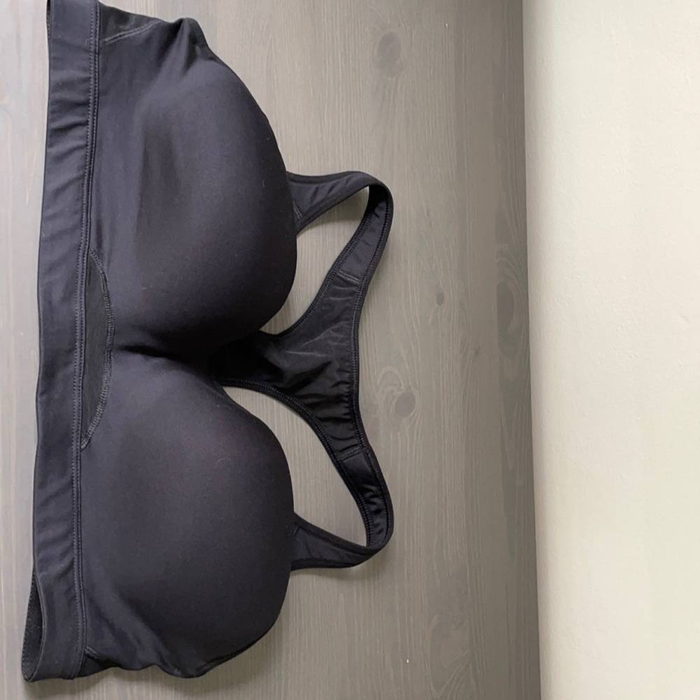 High support racerback sports bra